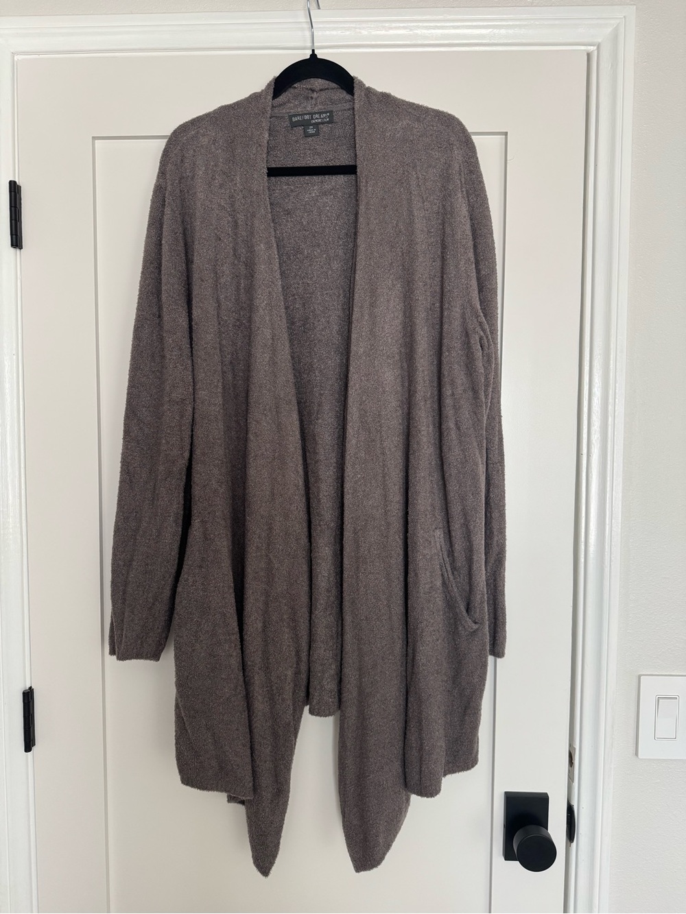 Barefoot Dreams Cozy Chic Lite Cardigan | Grey | Size 2X